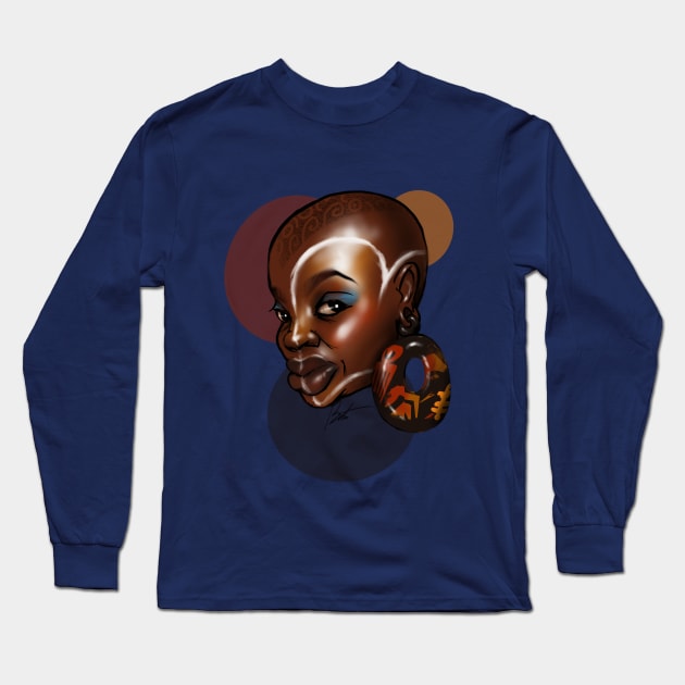 Sista Girl Long Sleeve T-Shirt by Timzartwork